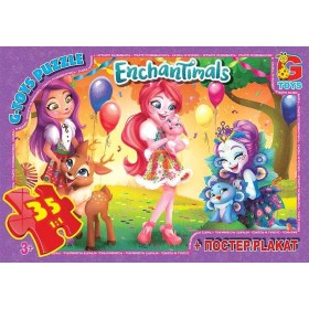 гр Пазли 35 ел. "G Toys" "Enchantimals" EA 212 (62) +постер
