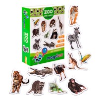 гр Набір магнітів "Zoo. Рhoto" ML4031-02 EN (70) "Magdum", англ. мова, в коробці