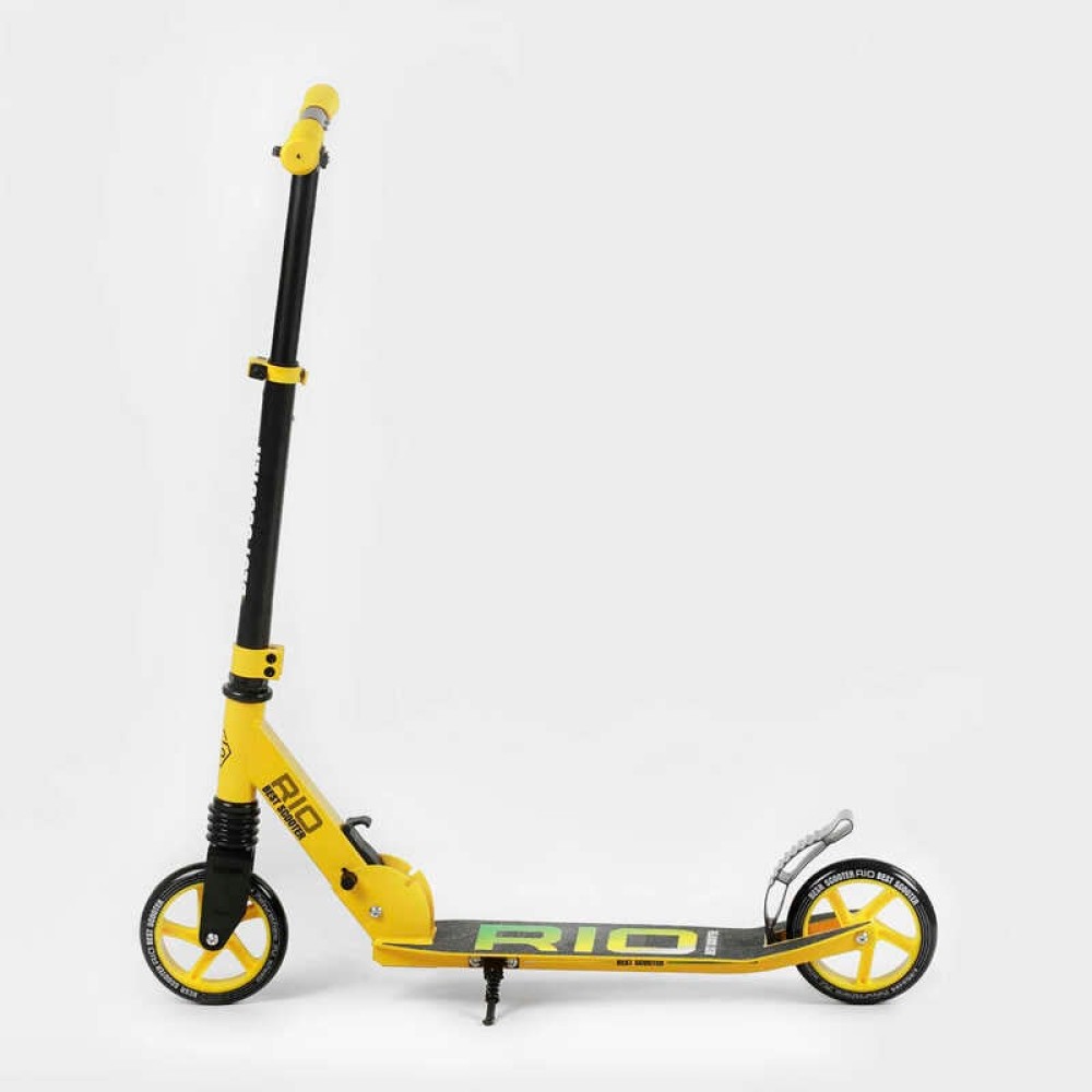 Самокат двоколісний "Best Scooter" R - 35959 (4) колеса PU 145мм, передній амортизатор, алюмінієве гальмо, в коробці