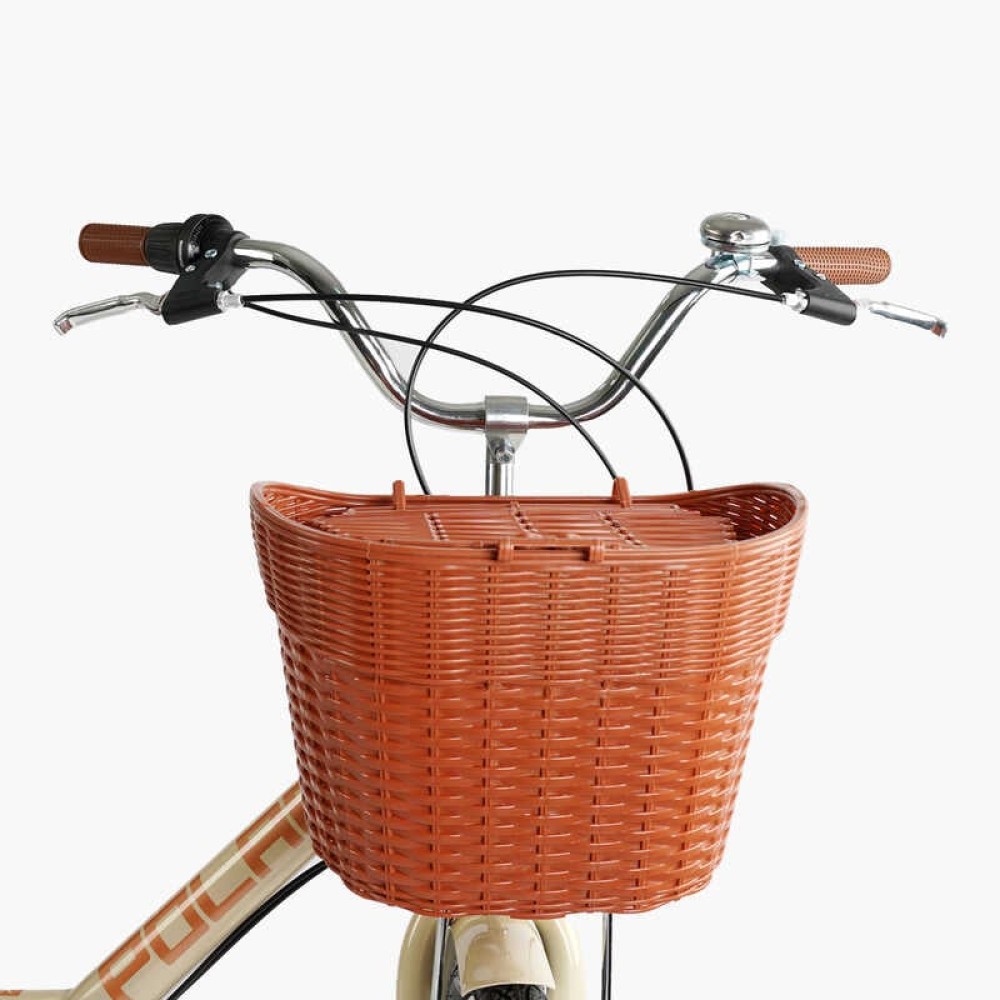 Велосипед міський Corso Polaris 26" PS-72411 + КОШИК сталева рама 16.5", Shimano 7 швидкостей, корзина, багажник