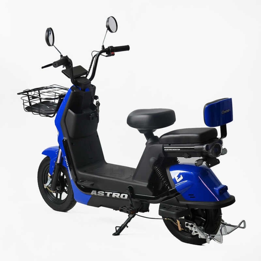 Електричний Мопед Corso Astro TR-507044 500W 60V/20Ah, Запас Ходу 48 км, Сигналізація, Кошик