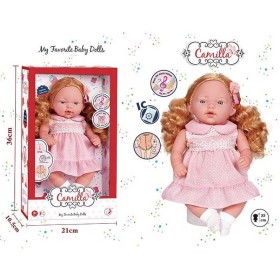 Лялька DH 2362 B (24/2) м’якотіла, гумова, музичний чіп, висота 33 см, в коробці