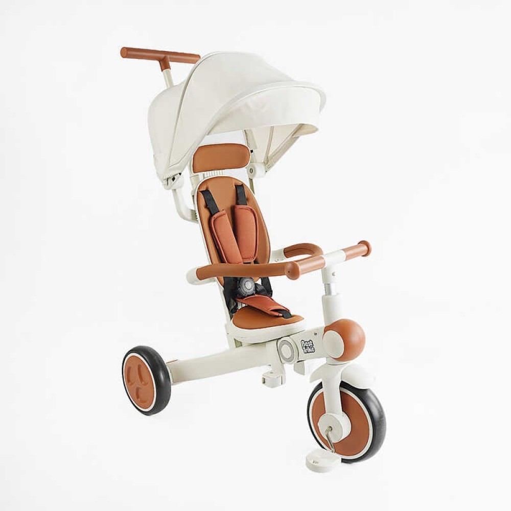Велосипед-трансформер 3-х кол. BS-12-707 Best Trike матеріал рами нейлон, переднє колесо EVA 10", задні колеса EVA 8", батьківська ручка, в коробці