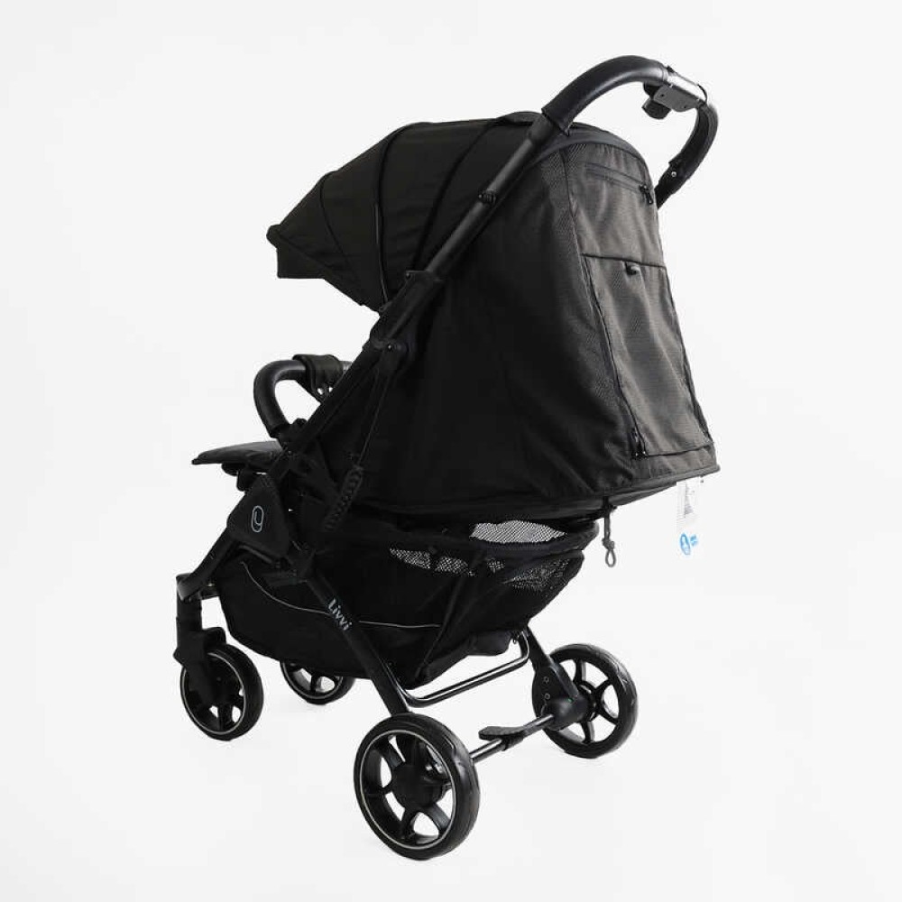 Візок прогулянковий дитячий JOY Livvi LV-08160 рама алюмінієва, футкавер, підсклянник, телескопічна ручка, в коробці