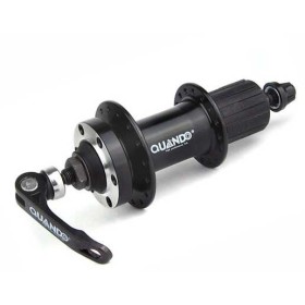 Втулка задня Quando KT-TD4R (50) 36H під диск QR 145mm, 8/9 шв. під ексцентрик алюмінієва, чорна