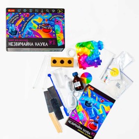 гр Набір для дослідів "Незвичайна наука №3" 10114157У (17) "Ранок"