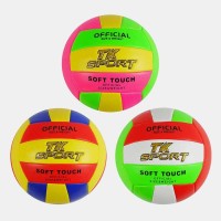 М'яч волейбольний M 48508 (60) "TK Sport", 3 види, матеріал м'який PVC, вага 280-300 грамів, розмір №5, ВИДАЄТЬСЯ ТІЛЬКИ МІКС ВИДІВ