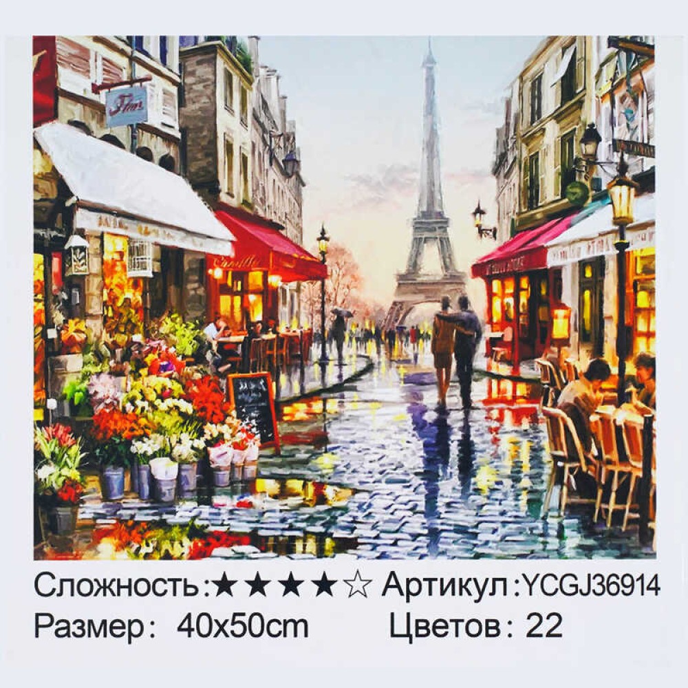 Картина за номерами YCGJ 36914 (30) 