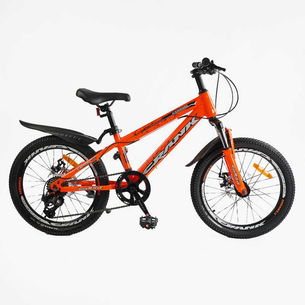 Дитячий спортивний велосипед 20" Corso CRANK CR-20734