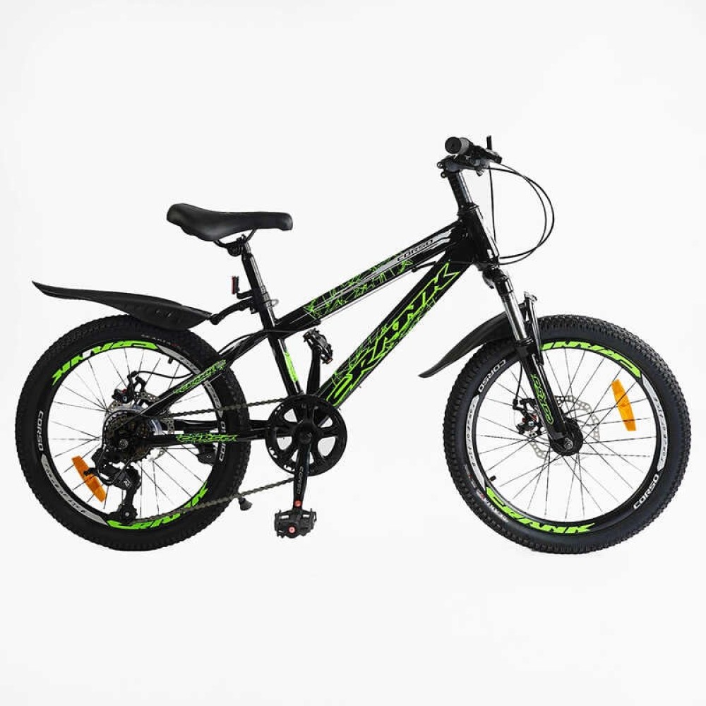 Дитячий спортивний велосипед 20" Corso CRANK CR-20440