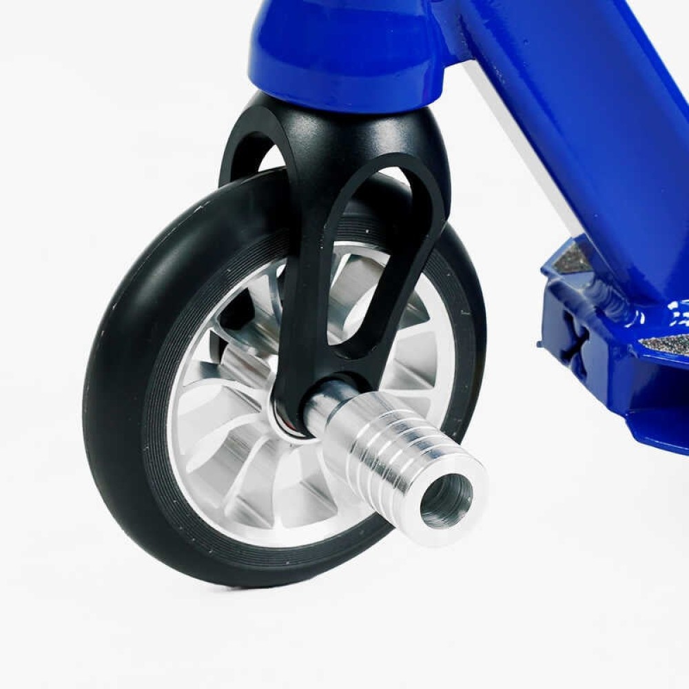 Самокат трюкових Best Scooter 50352 HIC-система, ПЕГИ, алюмінієвий диск і дека, колеса PU d-110 мм, ширина керма - 52 см, висота - 83 см, в коробці