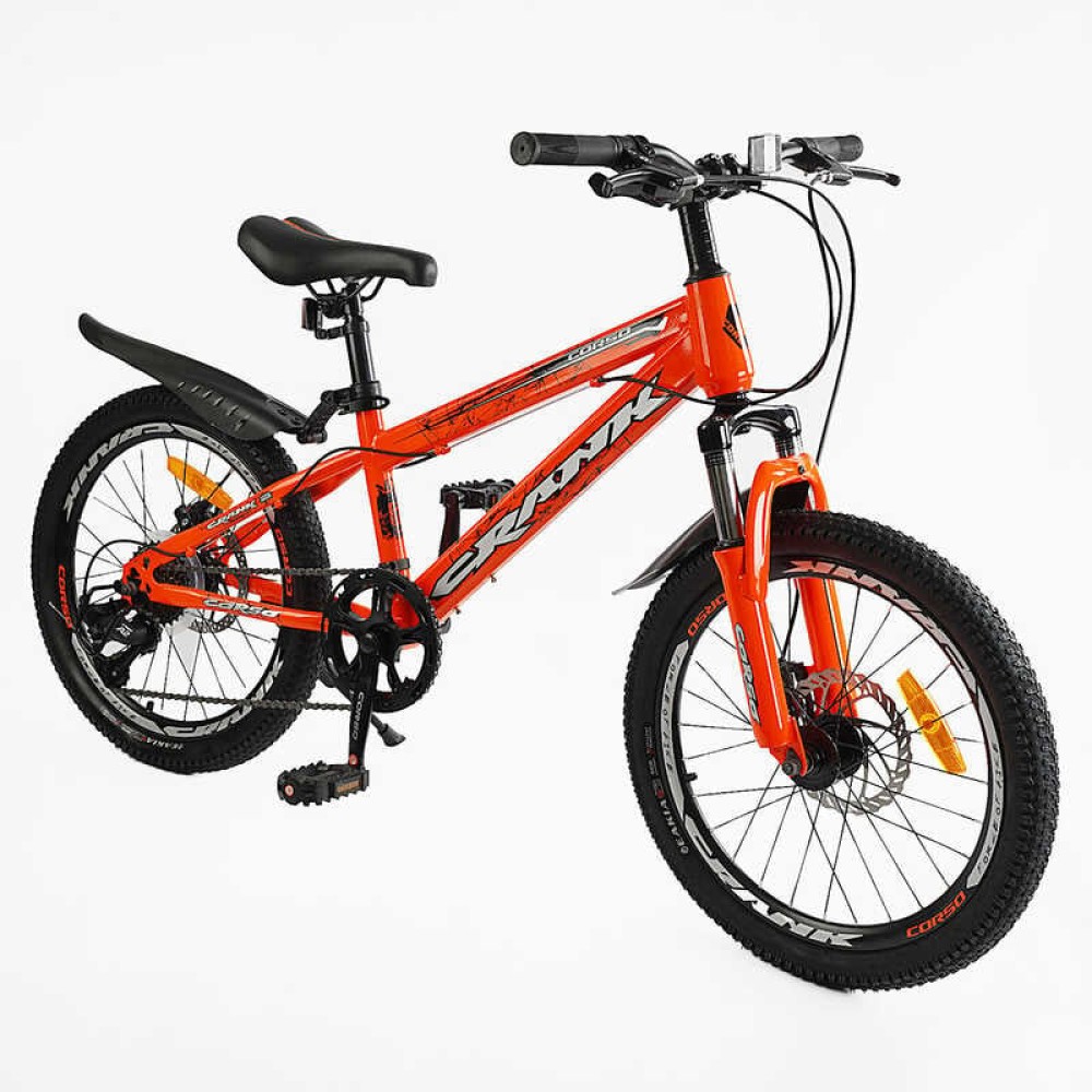Дитячий спортивний велосипед 20" Corso CRANK CR-20734