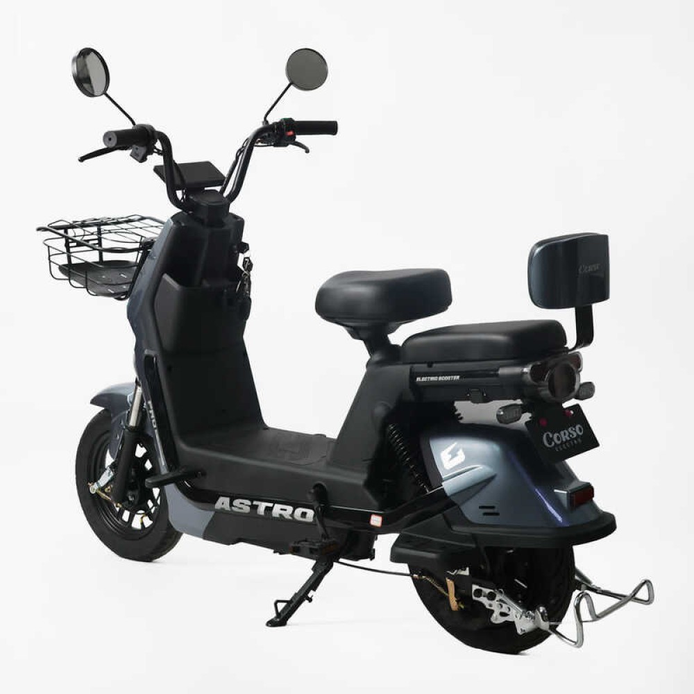 Електричний Мопед Corso Astro TR-614205 500W 60V/20Ah, Запас Ходу 48 км, Сигналізація, Кошик