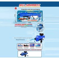 Водний автомат 456-105 A Штрих = 90422 (18) акумулятор 3.7 V, USB кабель, підсвітка, автоматична подача води, стріляє на 10 метрів, в коробці