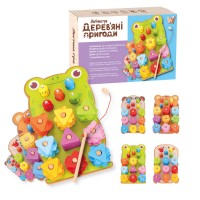 Магнітна риболовля 44120 (36) "WToys", дерев’яна, фігури, магнітна вудочка та рибки, в коробці, ВИДАЄТЬСЯ ТІЛЬКИ МІКС ВИДІВ