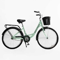Велосипед міський Corso TRAVEL 26" TL-26727 + КОШИК