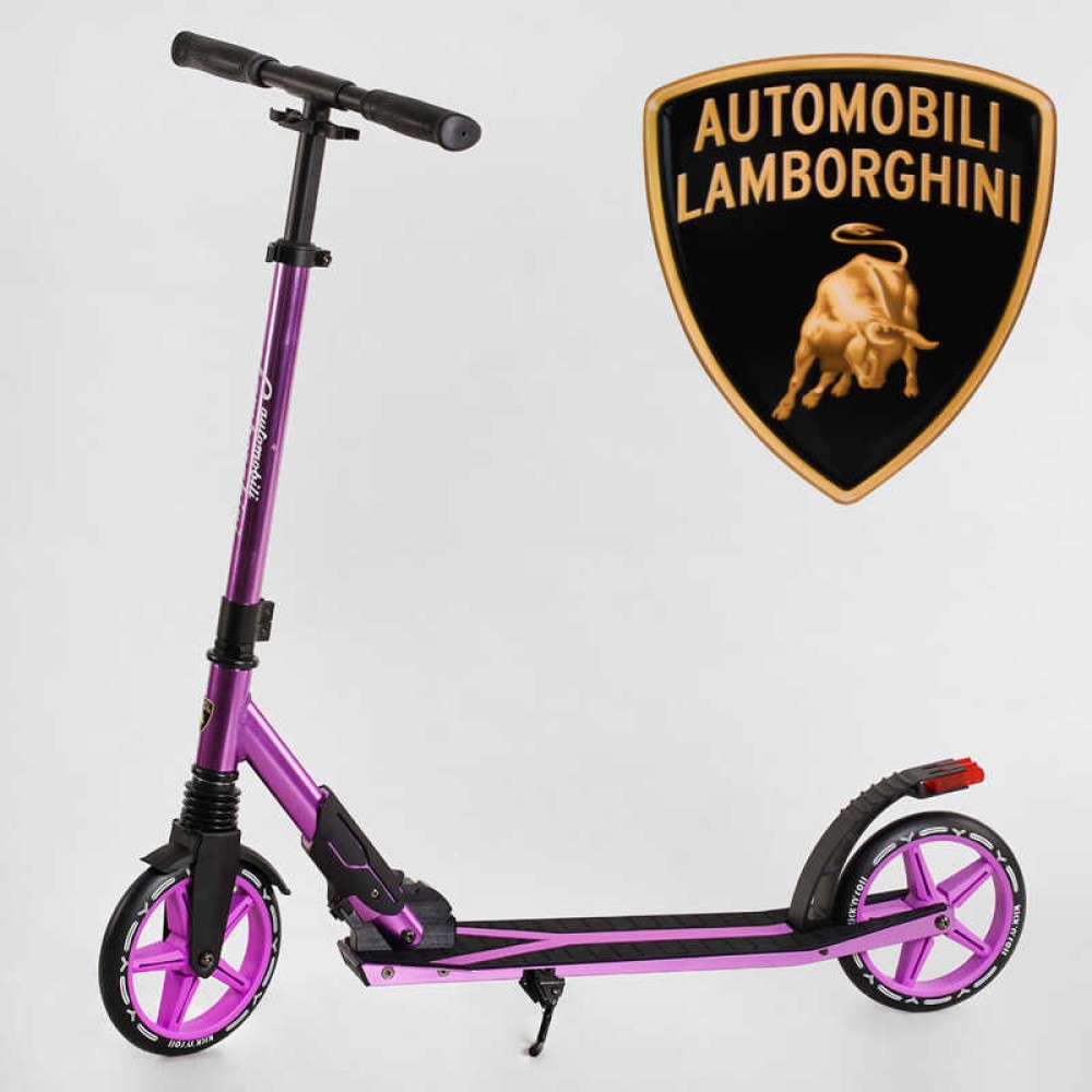 Самокат двоколісний Lamborghini LB-1055 (1) колеса PU 200 мм, 1 амортизатор, в коробці