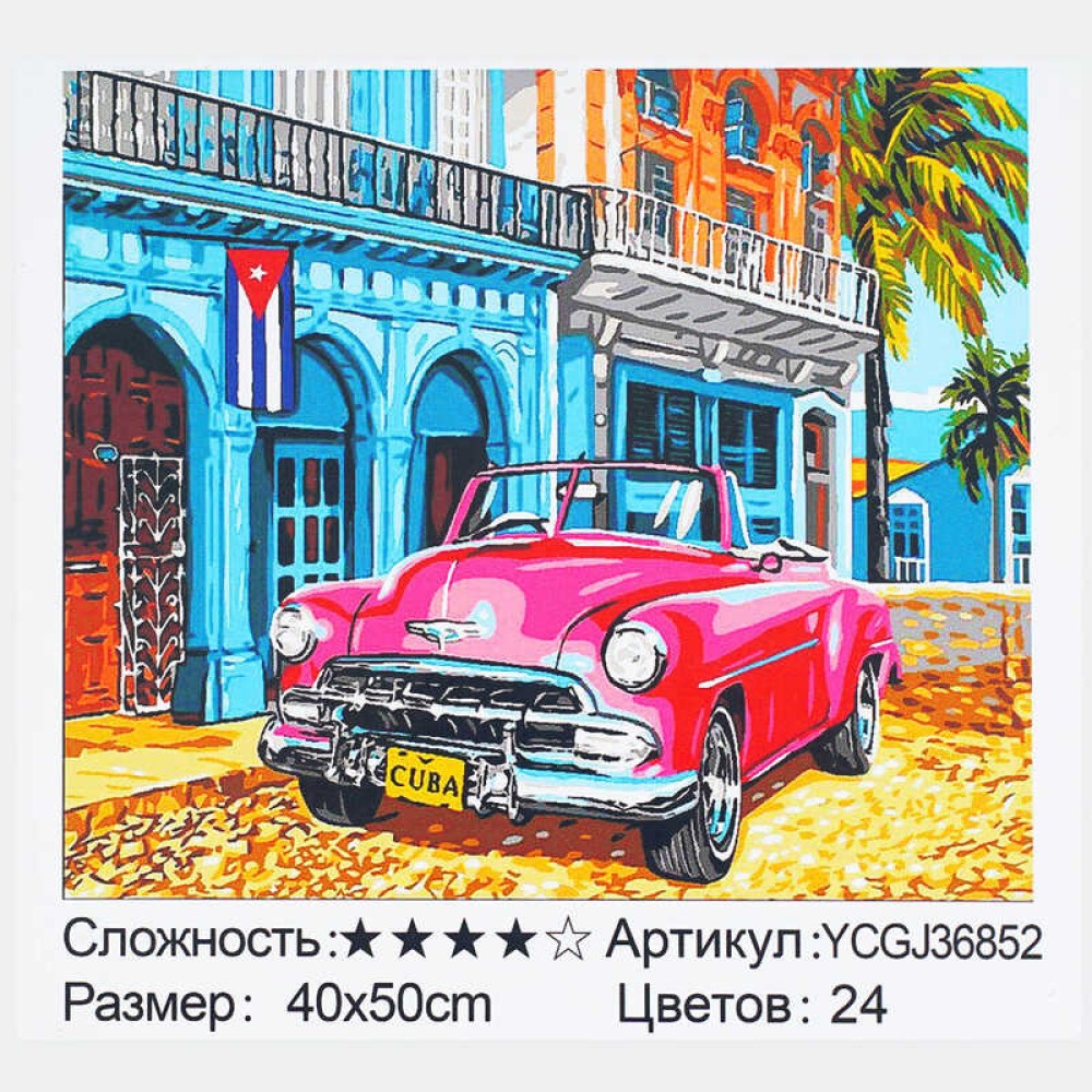Картина за номерами YCGJ 36852 (30) 