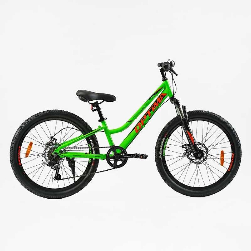Велосипед Спортивний Corso OPTIMA 24" дюйми TM-24355