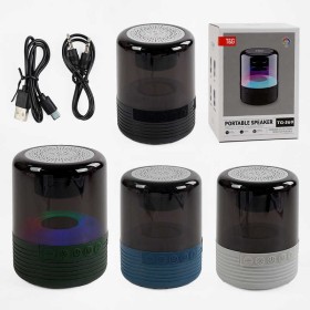Колонка C 67902 / TG 369 (60) bluetooth, від акумулятора, підсвічування, type c, usb-слот, AUX-роз’єм, в коробці, ВИДАЄТЬСЯ ТІЛЬКИ МІКС ВИДІВ