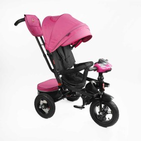 Велосипед 6088 F – 701-16 Best Trike ПОВОРОТНЕ СИДІННЯ, СКЛАДНЕ КЕРМО, ФАРА МУЗИЧНА З USB,Bluetooth НАДУВНІ КОЛЕСА, ПУЛЬТ ВКЛЮЧЕННЯ СВІТЛА І ЗВУКУ