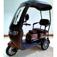 Електричний трицикл Corso Handy HD-73711, 800W, 72V/20Ah, 35 км/год, 3-місний, з дахом