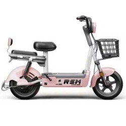 Електромопед Corso RSM RS-70249 500W 48V 20Ah LED фари сигналізація кошик пасажирське місце