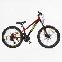 Велоcипед Спортивний Corso «Kord» 24" дюймів KD-74012