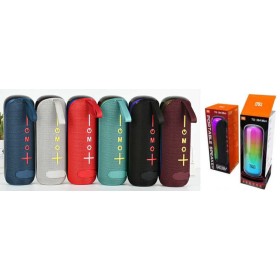 Колонка С 74904 (30) Bluetooth, Type-C, USB та AUX роз’єм, AUX кабель, слот для TF-картки, вбудований акулятор, підсвічування, в коробці, ВИДАЄТЬСЯ ТІЛЬКИ МІКС ВИДІВ