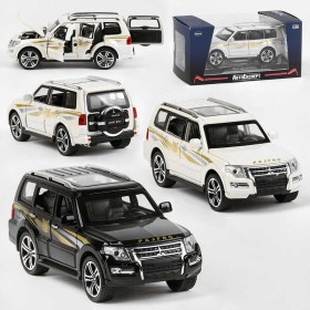 Джип металопластик GT - 2156 (72/2) "Авто Експерт Преміум", 2 кольори, 1:32, світло, звук, інерція, відчиняються двері, багажник, капот, в коробці