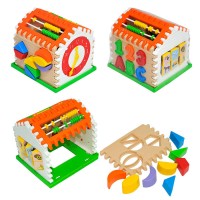 гр Розвиваючий будиночок "Smart house" 39763 (12) "Tigres", 21 елемент, в сітці