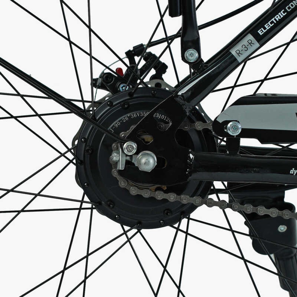 Електровелосипед Corso Volt Bike 350W 36V, дискові гальма, багажник