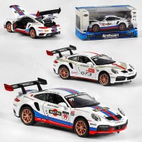 Машина LF-01121 (48/2) "Авто Експерт" 2 види, металопластик, 1:32, світло, звук, інерція, відчиняються двері, багажник, капот, в коробці