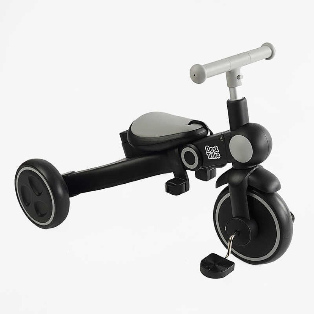 Велосипед-трансформер 3-х кол. BS-12-411 Best Trike колеса EVA, переднє 10", задні 8", складна конструкция 4 в 1, батьківська ручка, в коробці