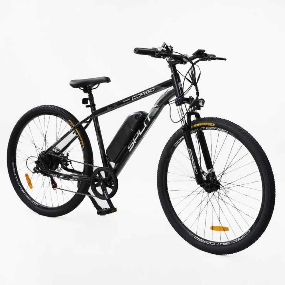 Електровелосипед Corso Split SP-55010 350W 36V/13Ah 29" Shimano 7 швидкостей LCD дисплей фара
