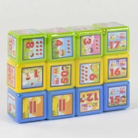 гр Кубики "Математика 12 шт" 09052 (24) "M Toys"