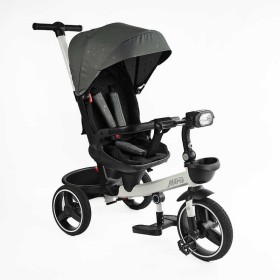 Велосипед 9155/603-85 BestTrike "Marco" поворотне сидіння, складне кермо, колеса з прогумованим PU, кошик, телескопічна ручка, фара музична
