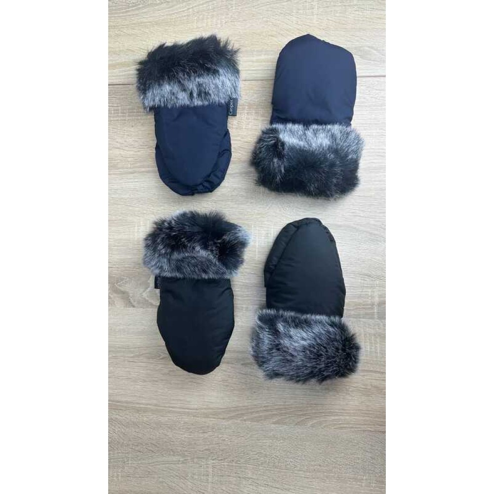 гр Рукавички зі штучним хутром 209889 2 кольори, на магніті, в пакеті, ВИДАЄТЬСЯ ТІЛЬКИ МІКС ВИДІВ