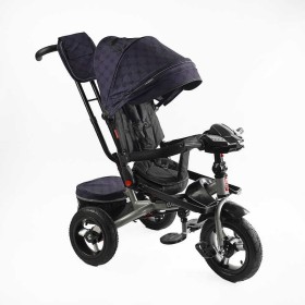 Велосипед 6088 F – 702-15 Best Trike ПОВОРОТНЕ СИДІННЯ, СКЛАДНЕ КЕРМО, ФАРА МУЗИЧНА З USB,Bluetooth НАДУВНІ КОЛЕСА, ПУЛЬТ ВКЛЮЧЕННЯ СВІТЛА І ЗВУКУ