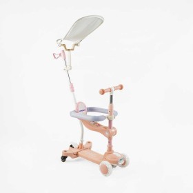 Самокат 5в1 "Skyper" BT-39904 (8) колеса PU125х40мм зі світлом, укр озвучування та підсвічування платформи,с ДОП. КОЛЕСАМИ, захисний бампер, в коробці