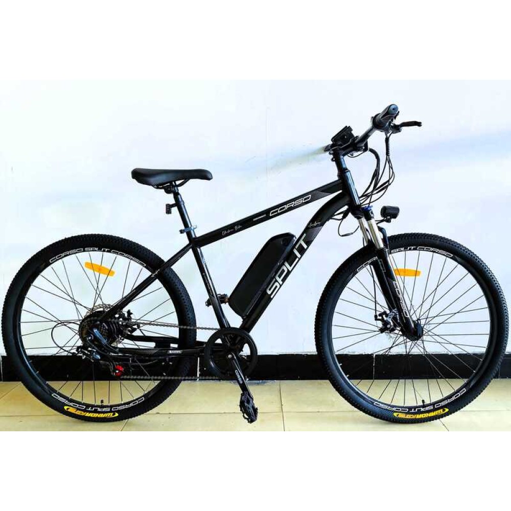 Електровелосипед Corso Split 350W 36V Shimano 7 швидкостей, LCD дисплей