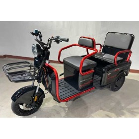 Електричний трицикл Corso SIG-7 SG-447084 1000W 72V/23Ah, 3 місця, колеса 10", LED фари, сигналізація, кошик