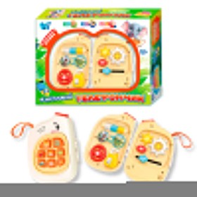 Іграшка "Кмітливий телефончик" 52548 (72) "WToys", ОЗВУЧУВАННЯ УКРАЇНСЬКОЮ МОВОЮ, пісні, скоромовки, звуки, загадки, пальчикові ігри, підсвічування, в коробці