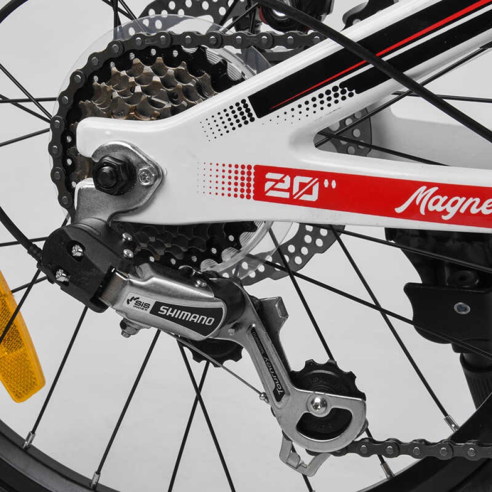 ​Велосипед спортивний CORSO Speedline MG-56818 20" магнієва рама, 7 швидкостей, Shimano, дискові гальма