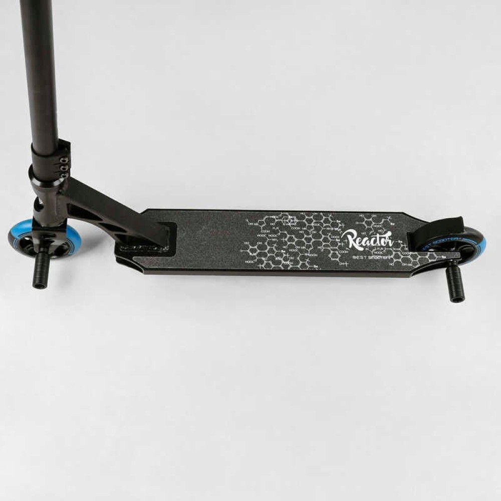 Самокат трюковий RC-11108 Best Scooter (4) Reactor HIC-система, ПЕГИ, алюмінієвий диск та дека, колеса PU, d=110 мм, ширина керма 55 см