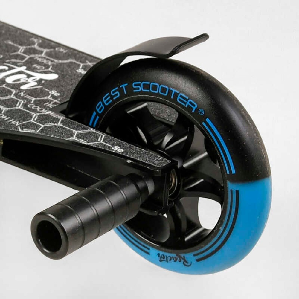 Самокат трюковий RC-11108 Best Scooter (4) Reactor HIC-система, ПЕГИ, алюмінієвий диск та дека, колеса PU, d=110 мм, ширина керма 55 см