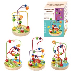 Пальчиковий лабіринт 37800 (48) "WToys", дерев'яний, в коробці