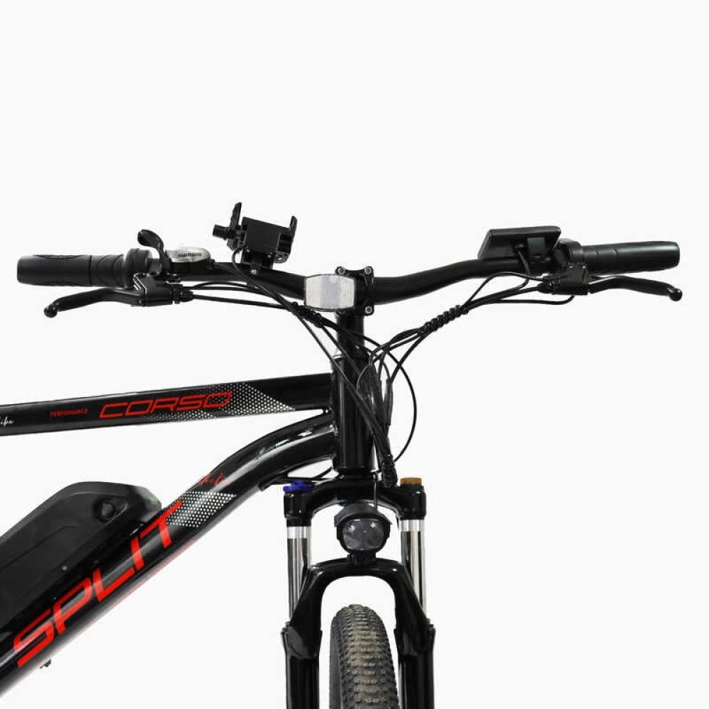Електровелосипед Corso Split SP-78019 350W 36V/13Ah 29" Shimano 7 швидкостей LCD дисплей фара