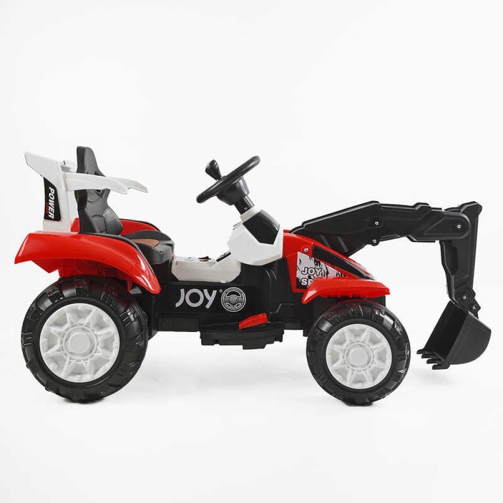 Трактор електричний JOY Т-29571 двигун 25W, акумулятор 6V, в коробці