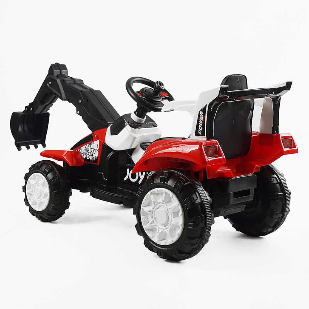Трактор електричний JOY Т-29571 двигун 25W, акумулятор 6V, в коробці